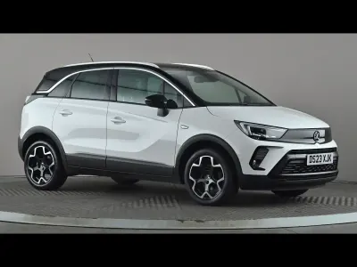Used Vauxhall Crossland Ultimate 110 HP (80 kW) 2023 White SUV