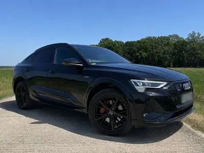Used Audi e-tron Sportback S-Line 300 kW (408 HP) 2021 Black SUV