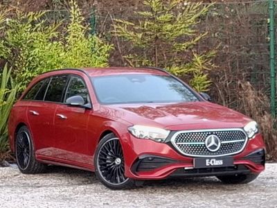Red New 2025 Mercedes E300 Urban Estate | £62,698