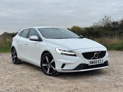 White Used 2019 Volvo V40 R-Design Hatchback | £11,350 (Fair price)