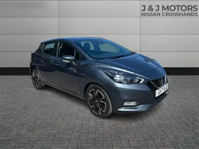 Used Nissan Micra Acenta 92 HP (67 kW) 2021 Grey Hatchback