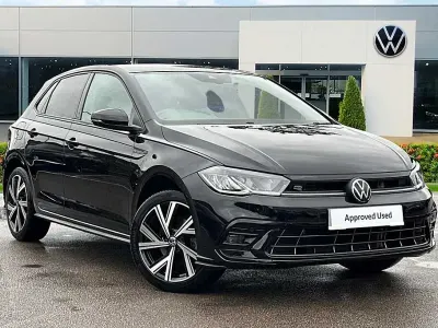 Used VW Polo R-line 110 HP (80 kW) 2023 Black Hatchback