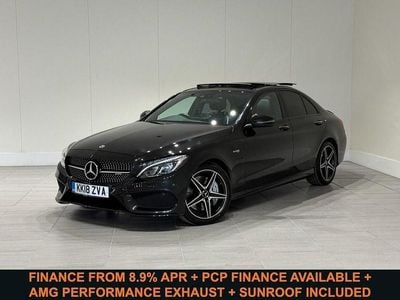 Used Mercedes C43 AMG Premium 367 HP (269 kW) 2018 Black Sedan