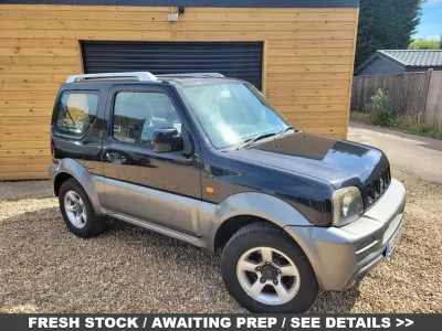 Used Suzuki Jimny 85 HP (62 kW) 2009 Black SUV