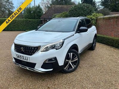 White Used 2019 Peugeot 3008 Allure Hatchback | £9,995 (Fair price)