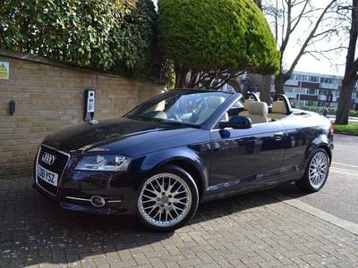 Used Audi A3 Cabriolet Sport 160 HP (117 kW) 2011 Blue Cabriolet