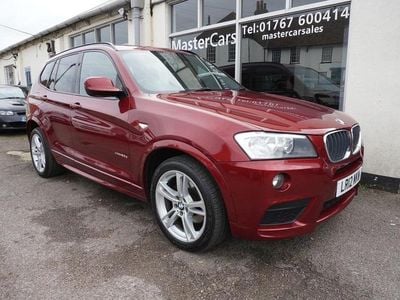 Red Used 2012 BMW X3 M Sport SUV | £9,650 (Fair price)