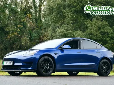 Używany Tesla Model 3 Standard Range 366 kW (498 KM) 2021 Niebieski Sedan/Limuzyna