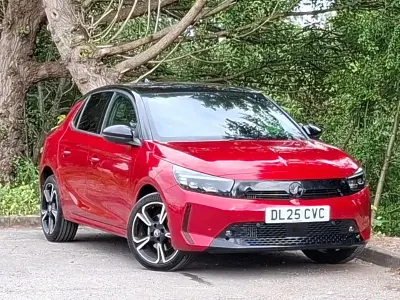 Used Vauxhall Corsa Ultimate 100 HP (73 kW) 2025 Red Hatchback