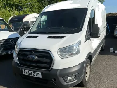 Begagnad Ford Transit Trend 130 HK (95 kW) 2019 Vit Van