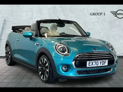 Used Mini Cooper Cabriolet Exclusive 136 HP (100 kW) 2020 Caribbean aqua Cabriolet