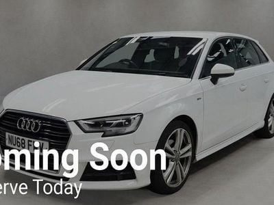 Used Audi A3 S-Line 116 HP (85 kW) 2018 Sedan
