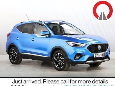 Used MG ZS Exclusive 106 HP (77 kW) 2023 Blue SUV