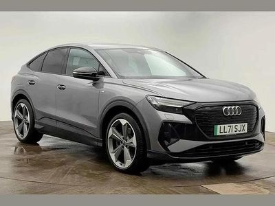 Used Audi Q4 Sportback e-tron Advanced Plus 150 kW (204 HP) 2021 Grey SUV