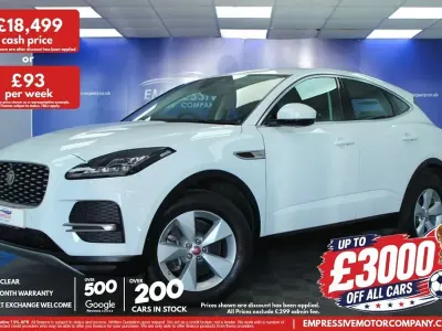 Used Jaguar E-Pace S 163 HP (119 kW) 2021 White SUV