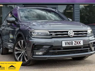 Used VW Tiguan R-line 240 HP (176 kW) 2018 Grey SUV
