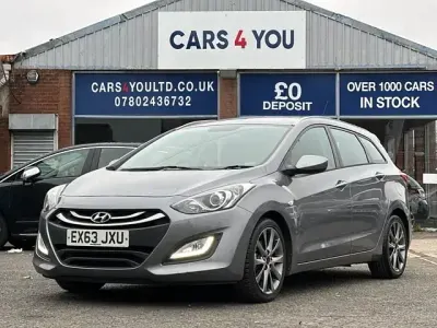 Begagnad Hyundai i30 Active 110 HK (80 kW) 2013 Grå Kombi