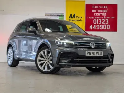 Used VW Tiguan R-line 150 HP (110 kW) 2020 Grey SUV