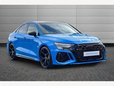 Used Audi RS3 Advanced 400 HP (294 kW) 2022 Blue Sedan