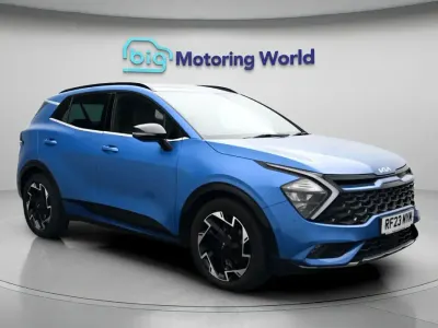Used Kia Sportage GT-Line 150 HP (110 kW) 2023 Blue SUV