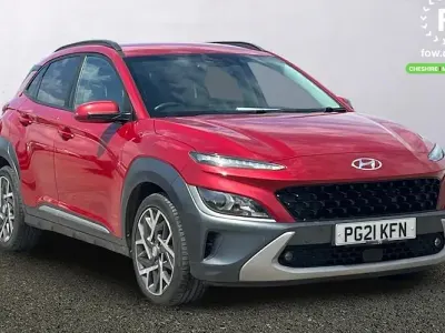 Used Hyundai Kona Premium 141 HP (103 kW) 2021 Red SUV