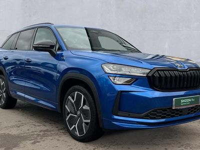Used Skoda Kodiaq SportLine 204 HP (150 kW) 2025 Blue SUV