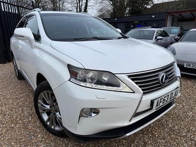 Used Lexus RX450h Luxury Line 2013 White SUV