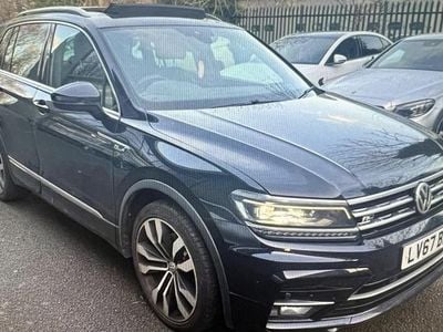 Used VW Tiguan R-line 180 HP (132 kW) 2017 Black SUV