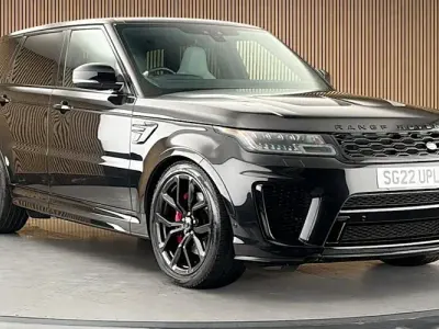 Used Land Rover Range Rover Sport SVR 575 HP (422 kW) 2021 Black SUV