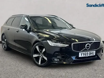 Used Volvo V90 R-Design 254 HP (186 kW) 2019 Black Estate