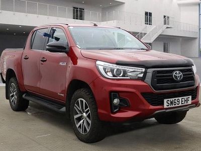 Red Used 2019 Toyota HiLux Pickup | £16,989 (Expensive)