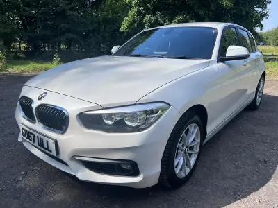 Used BMW 116 Comfort Edition 116 HP (85 kW) 2017 White Hatchback