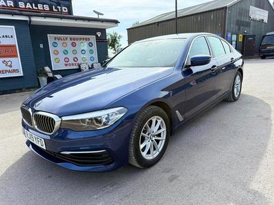Used BMW 520 Comfort Edition 2019 Blue Sedan