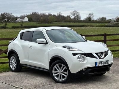 Used Nissan Juke Acenta Premium 115 HP (84 kW) 2014 White SUV