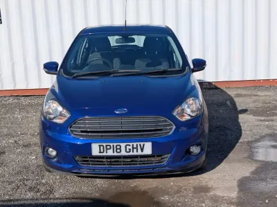 Second-hand Ford Ka Plus Zetec 70 CP (51 kW) 2018 Albastru Hatchback