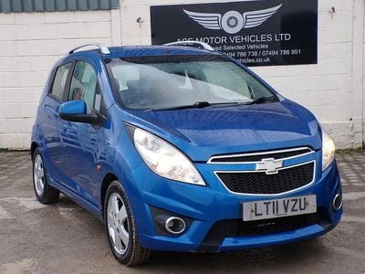 Blue Used 2011 Chevrolet Spark LT Hatchback | £1,499 (Fair price)