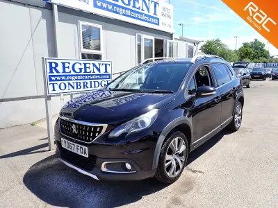 Used Peugeot 2008 Allure 100 HP (73 kW) 2017 Black SUV