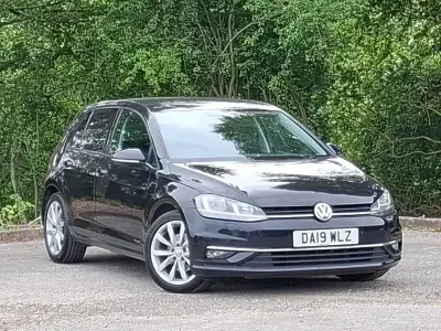 Used VW Golf VII GT 150 HP (110 kW) 2019 Black Hatchback