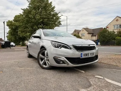 Used Peugeot 308 Allure 130 HP (95 kW) 2015 Silver Hatchback
