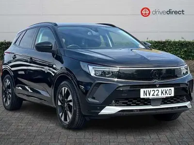 Used Vauxhall Grandland X Ultimate 130 HP (95 kW) 2022 Black SUV