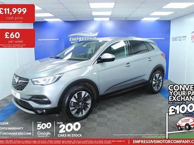 Used Vauxhall Grandland X S 130 HP (95 kW) 2020 Grey SUV