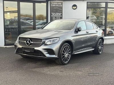 Grey Used 2018 Mercedes GLC220 AMG line Coupe | £18,995 (A bit pricey)