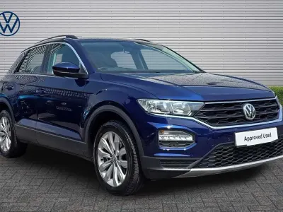 Used VW T-Roc SE 150 HP (110 kW) 2019 Blue SUV