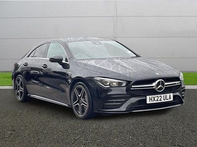 Black Used 2022 Mercedes CLA35 AMG Coupe | £26,999