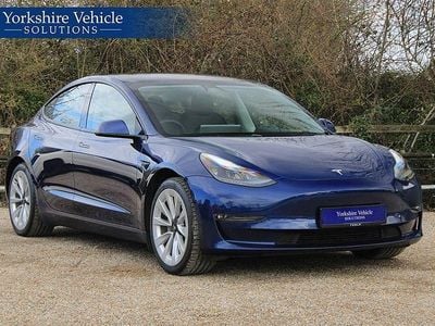 Used Tesla Model 3 Long Range AWD 366 kW (498 HP) 2021 Blue Sedan