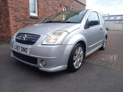Used Citroën C2 VTR Sport 109 HP (80 kW) 2007 Silver Hatchback