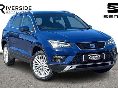 Begagnad Seat Ateca XCELLENCE 150 HK (110 kW) 2017 Blå SUV