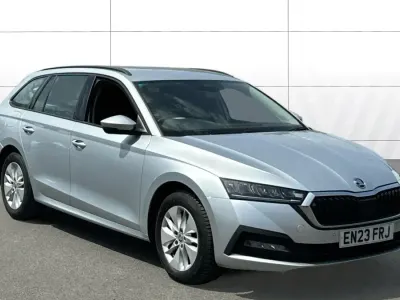 Used Skoda Octavia SE Technology 116 HP (85 kW) 2023 Silver Estate