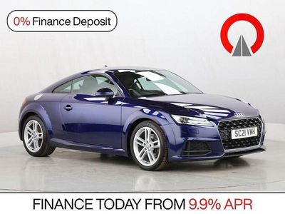Used Audi TT Sport 197 HP (144 kW) 2021 Blue Coupe