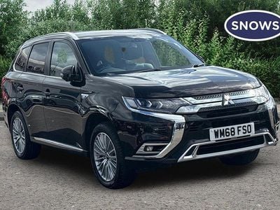 Used Mitsubishi Outlander P-HEV 177 HP (130 kW) 2018 Black SUV